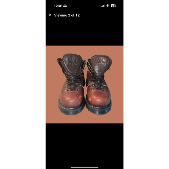 Dr. Martens 8730 Waterproof Leather Work Boots Made In England Size UK 5 US 6 - Picture 14 of 14